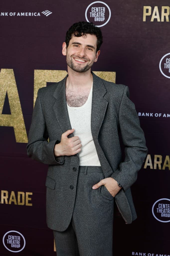 Ethan Riordan — Parade National Tour opening night